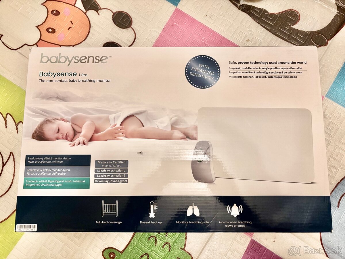 Babysense monitor dychu