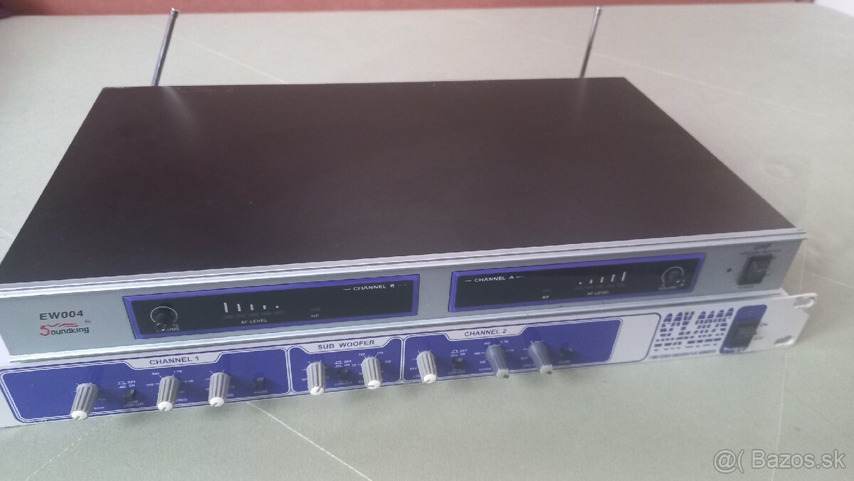 Crossover a mikrofonny prijimac