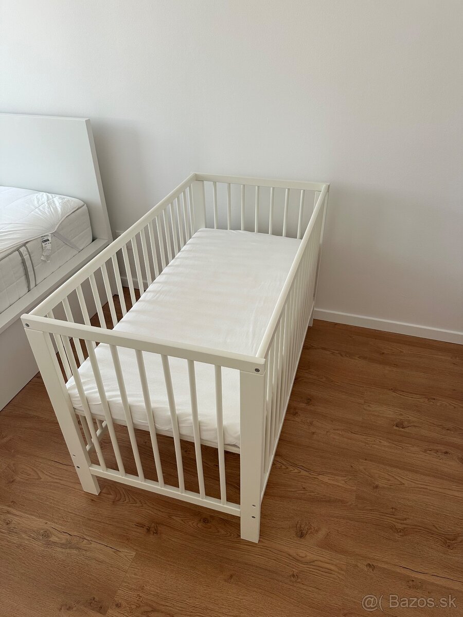 Detská postielka Gulliver a matrac Skonast