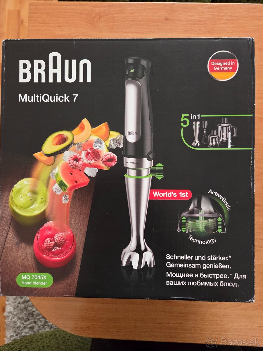 Ponorný mixér Braun MultiQuick 7