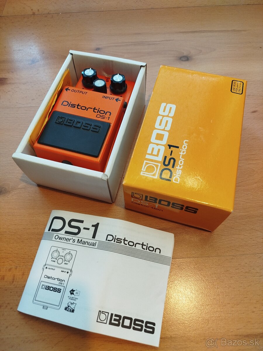 Boss distortion DS-1 pedál