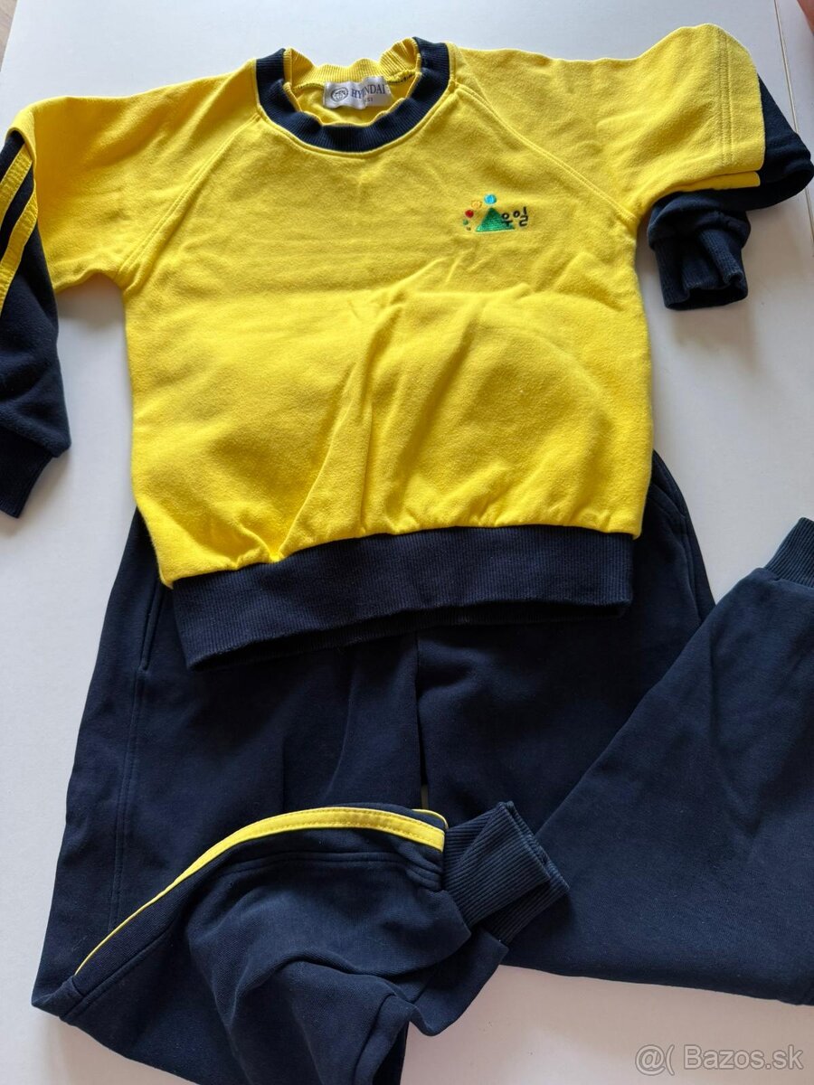 Chlapcenska suprava modro-zlta