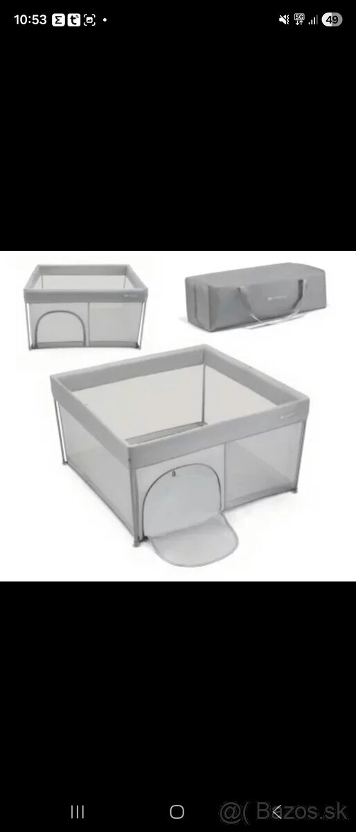 Detská ohrádka 126x126cm