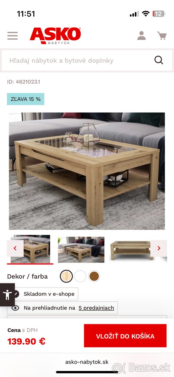 Konferenčný stolík