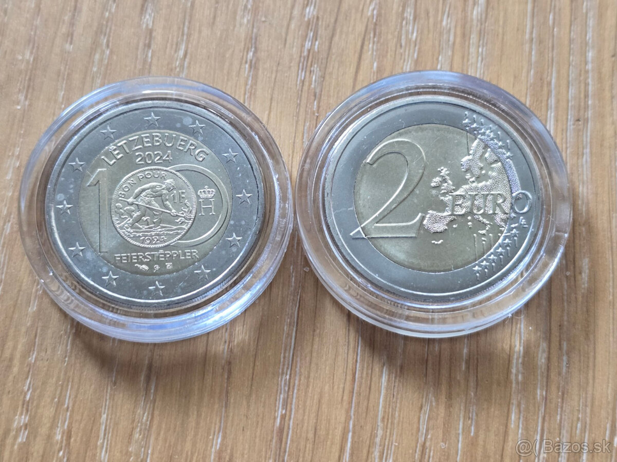 2 euro Luxembourg 2024