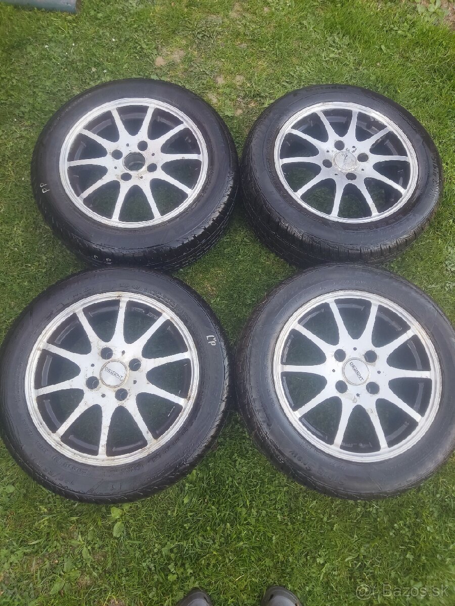 Elektróny Dezent 4x108 61/2Jx15H2 + pneumatiky 195/55 R15