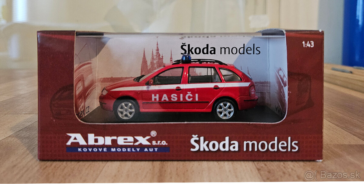 Abrex 1:43 Škoda Fabia I combi Hasiči