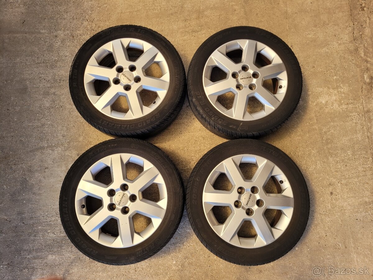 HLINIKOVE DISKY ORIGINAL OPEL 5x110 BERTONE 205/50 R16 LETNE