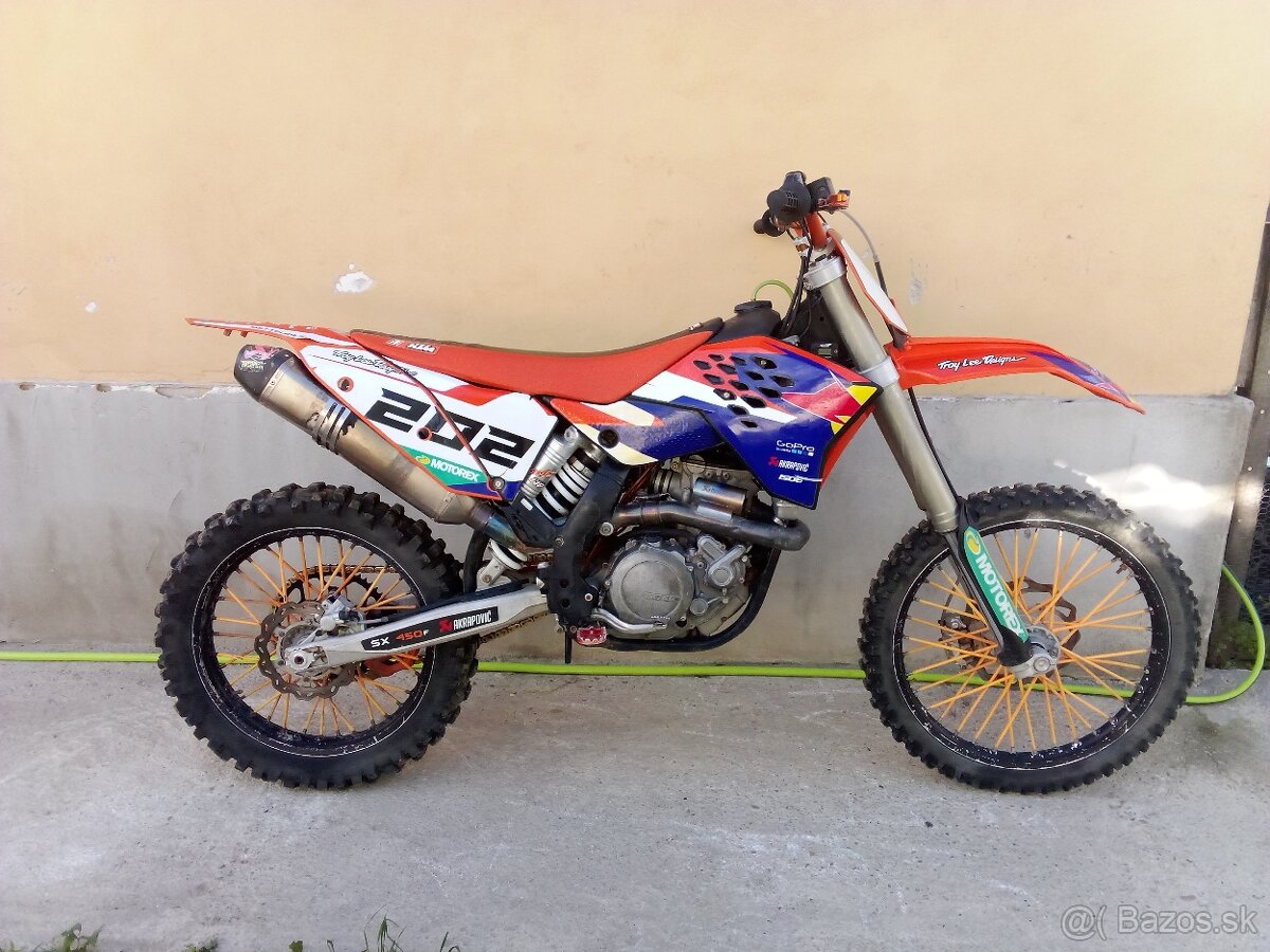 Predám KTM  SX 450F rok 2009 pojazna