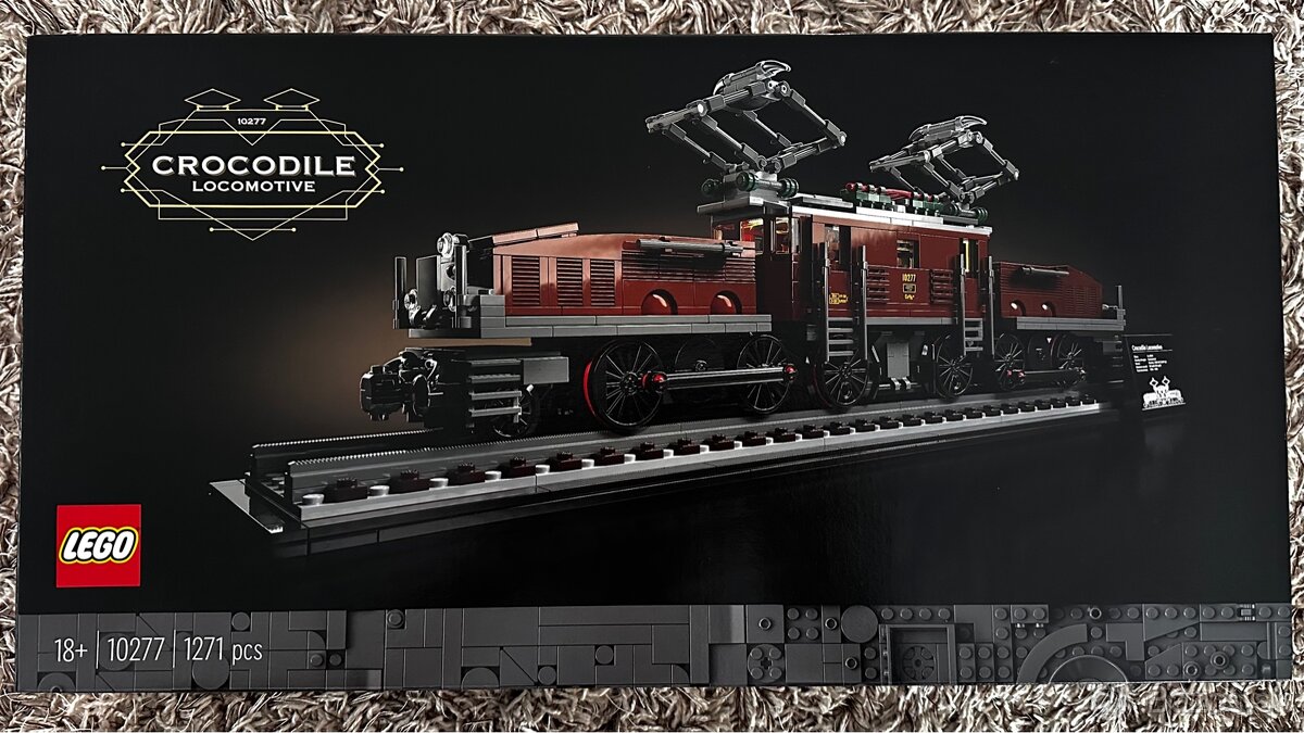 Lego Creator Expert 10277 Lokomotíva Krokodíl