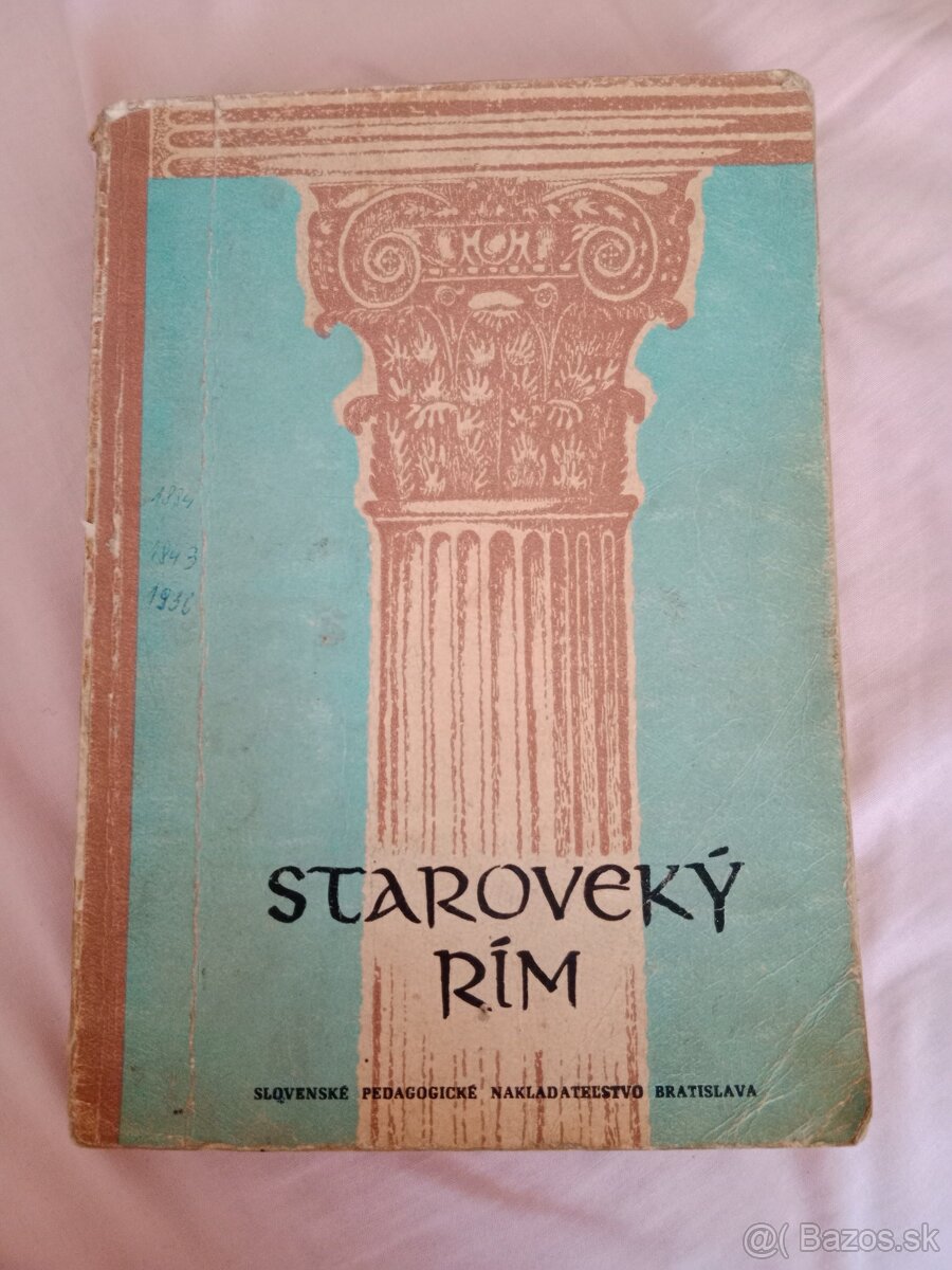 predám starú knihu Staroveký Rím 1960