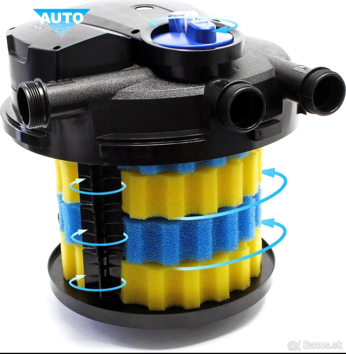 INVITAL tlakový filter 5000 AUTO jazierkový s UV