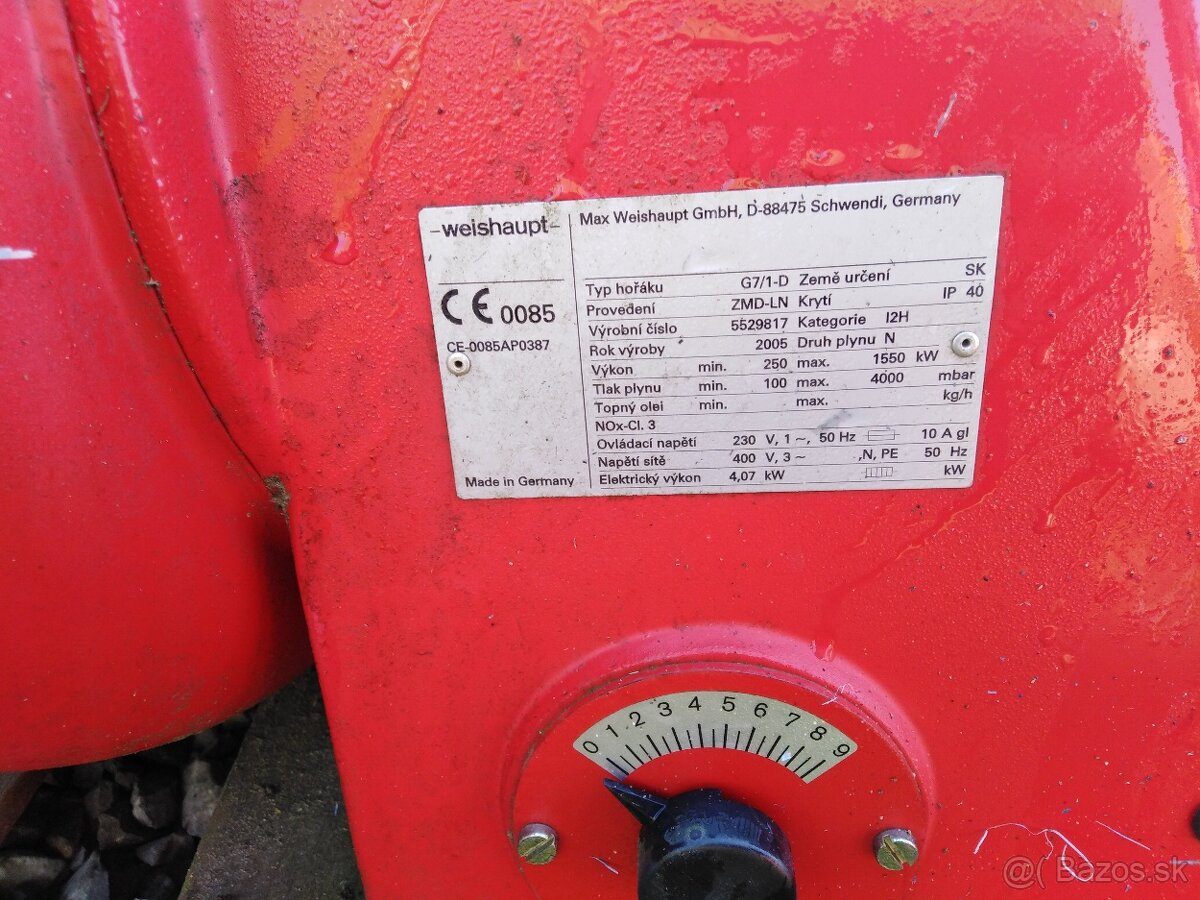Predám plynovy horák Gmbh-D88475 Schwendi