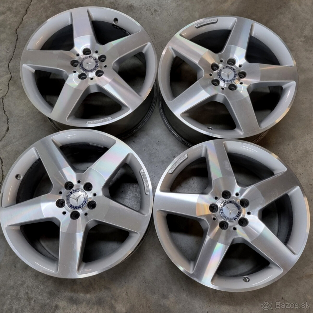Hliníkové Mercedes disky 5x112 R19 8,5J ET59