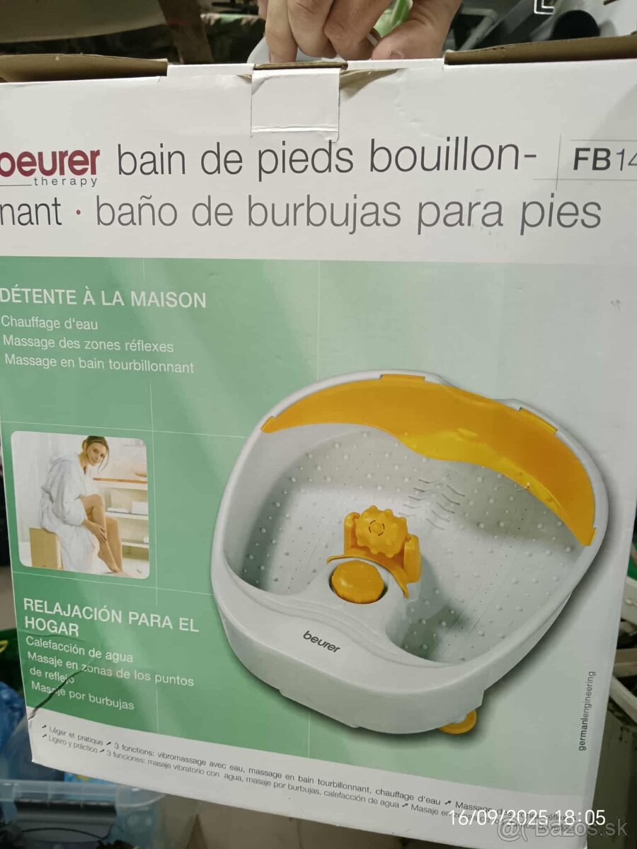 Masážny prístroj na nohy