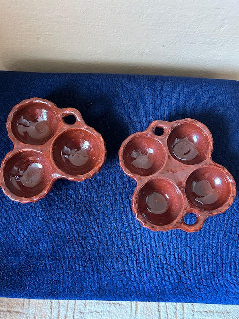 Keramická forma na volske oká od majstra z PUKANCA