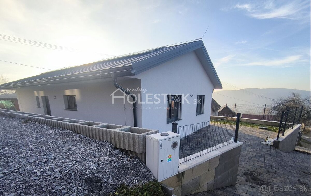 Predám 4+1 nový bungalov, ČADCA