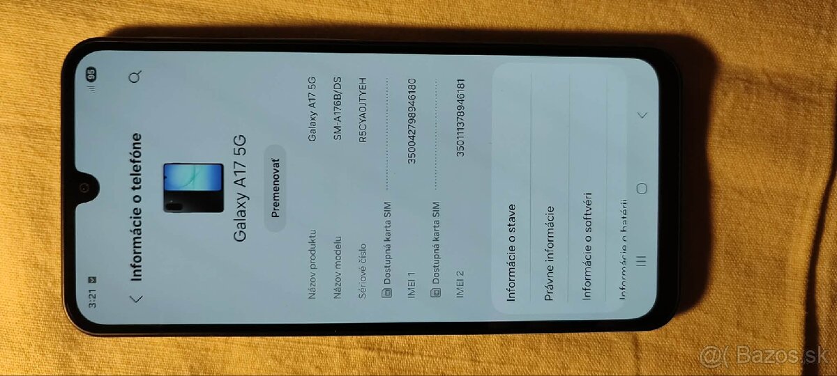 Samsung Galaxy A17 5G – TOP stav