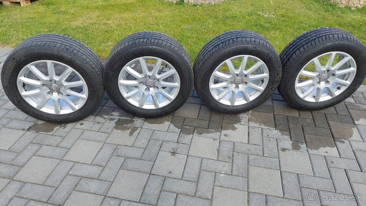 225 55 R16 letná sada AUDI Continental