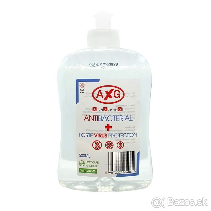 Antibakteriálny gél na ruky 500 ml dezinfekcia AKCIA