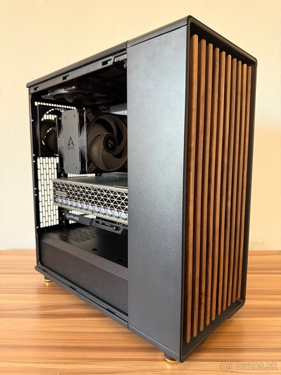 Herný PC-R5 7600X, RX 9070XT 16GB, 32GB RAM, 2TB SSD, 850W