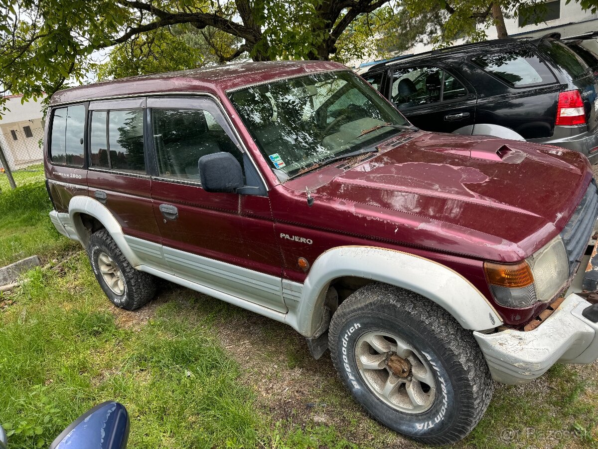 Predám MITSUBISHI Pajero 2.8td 1999 230000km