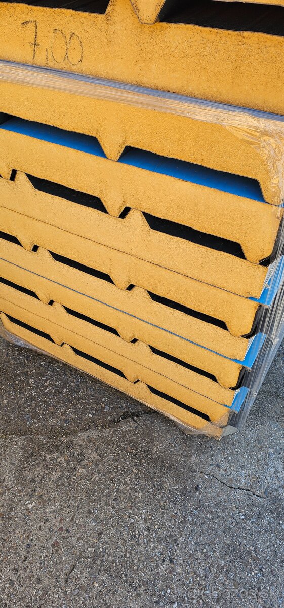 Strešný sendvičový panel, hrúbka 100 mm