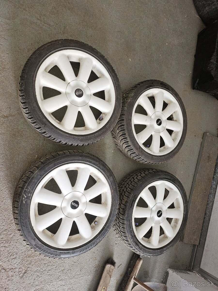 Predám elektróny 4x100 205/45 R17 zimne