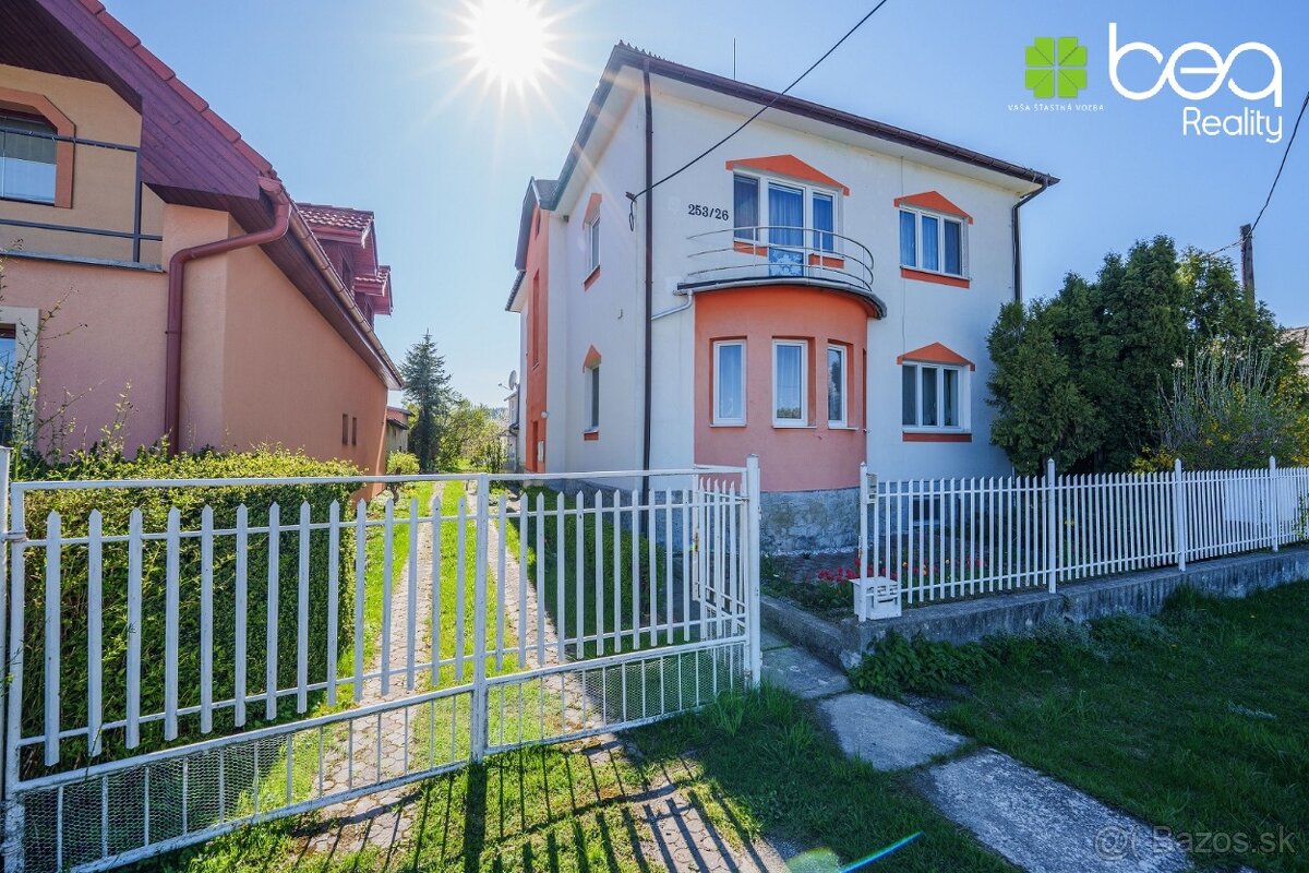 NA PREDAJ: Rodinný poschodový dom Batizovce, okr. Poprad