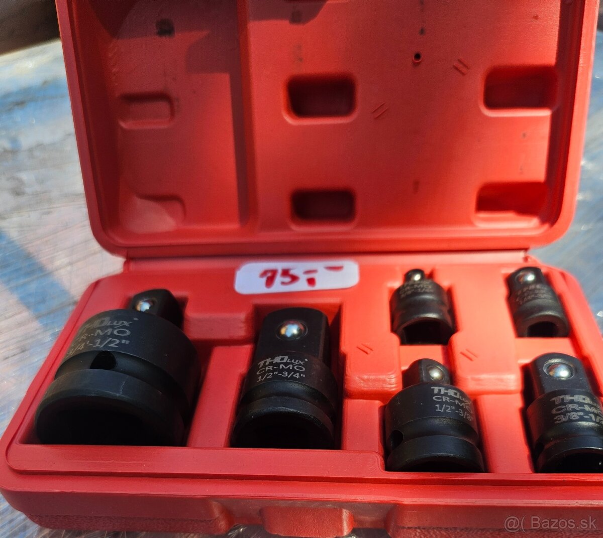 Sada adaptérov redukcií pre nástrčné kľúče /