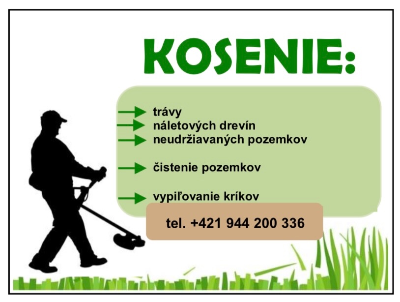 KOSENIE POZEMKOV