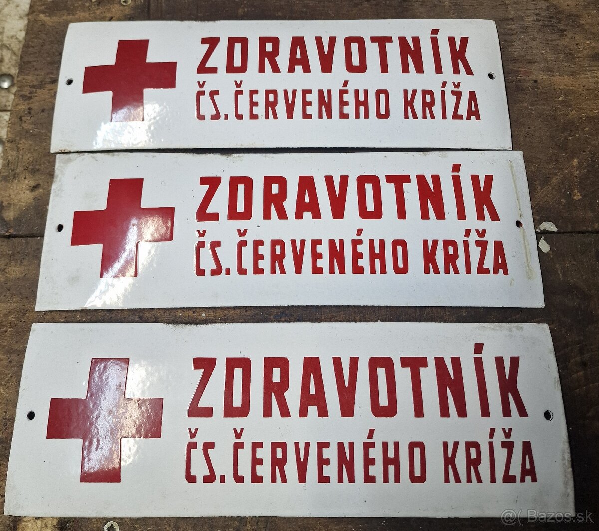 Predám smaltované tabuľky