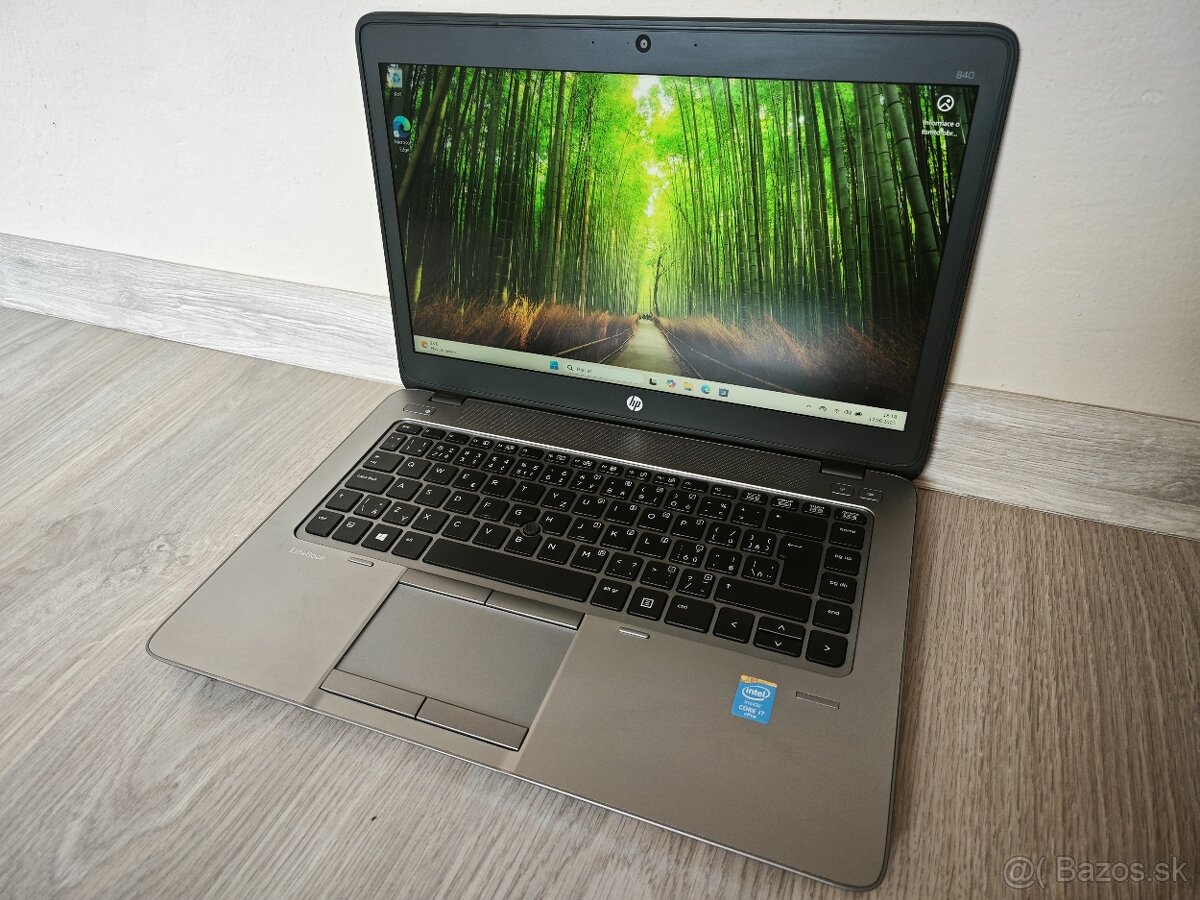 ▼HP EliteBook 840 G2 - 14" / i7-5600U / 8GB / SSD / ZÁR▼