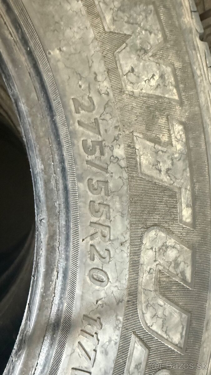 Predám pneumatiky 275 55 r20