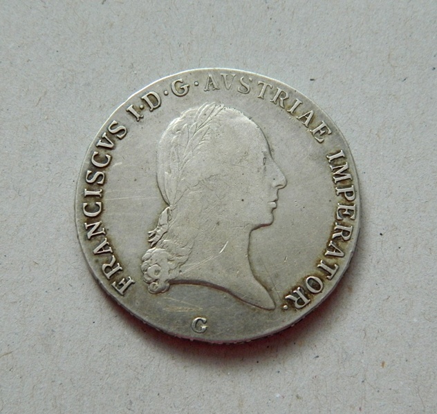 Predám 1 toliar 1820 G Franciscus I.