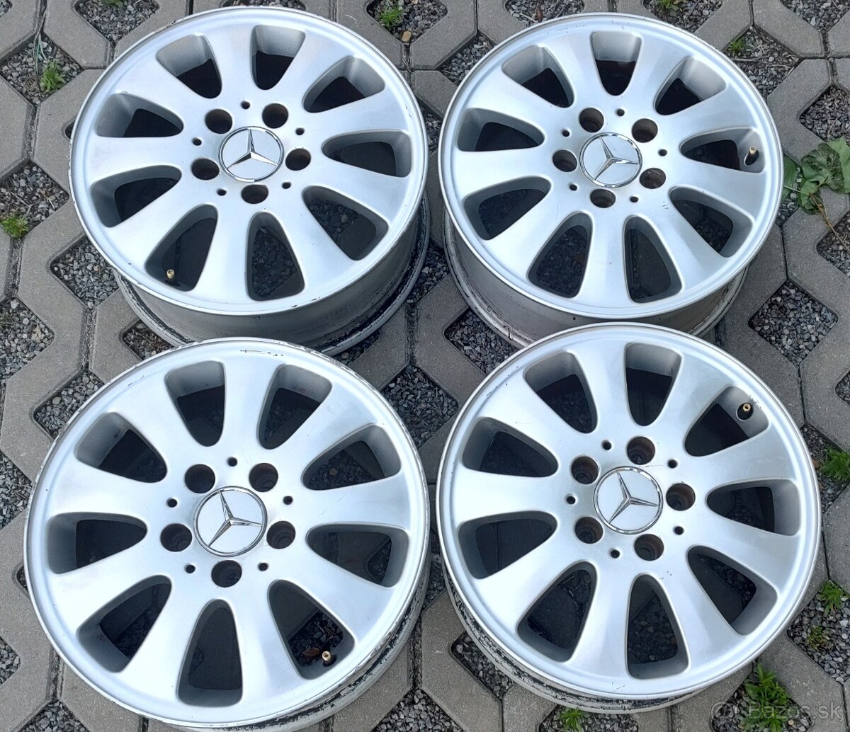 Alu kola 5x112 R15 Mercedes