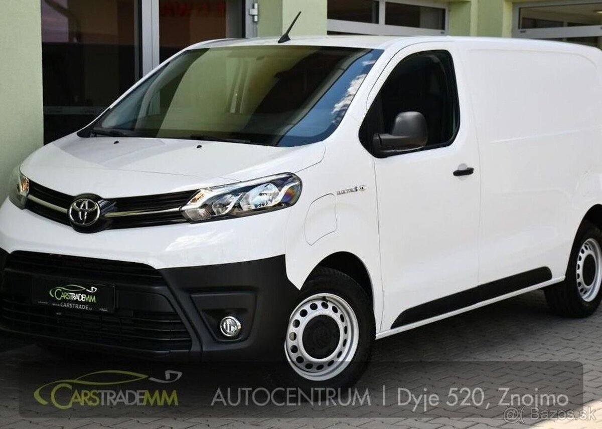 Toyota Proace 50kWh ZÁRUKA CARPLAY 1M elektro automat 57 kw