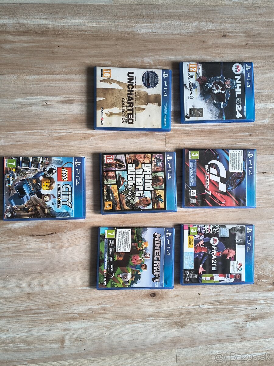Predám hry na PS 4