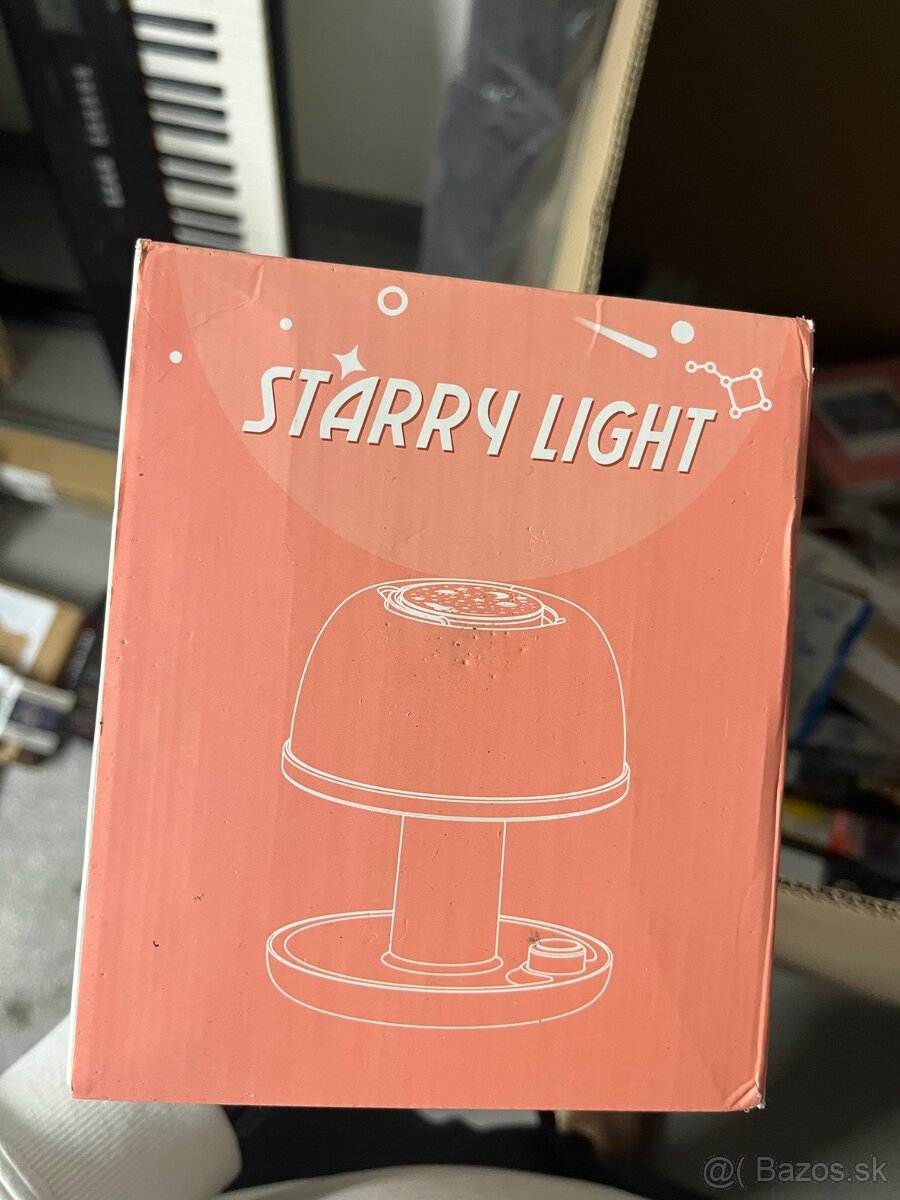 Projektor hviezdnej oblohy Starry Light – nočné svetlo s efe