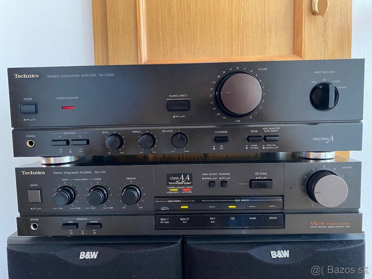 Predam 2 x zosilovac a 2 x gramo TECHNICS a iné HI-FI