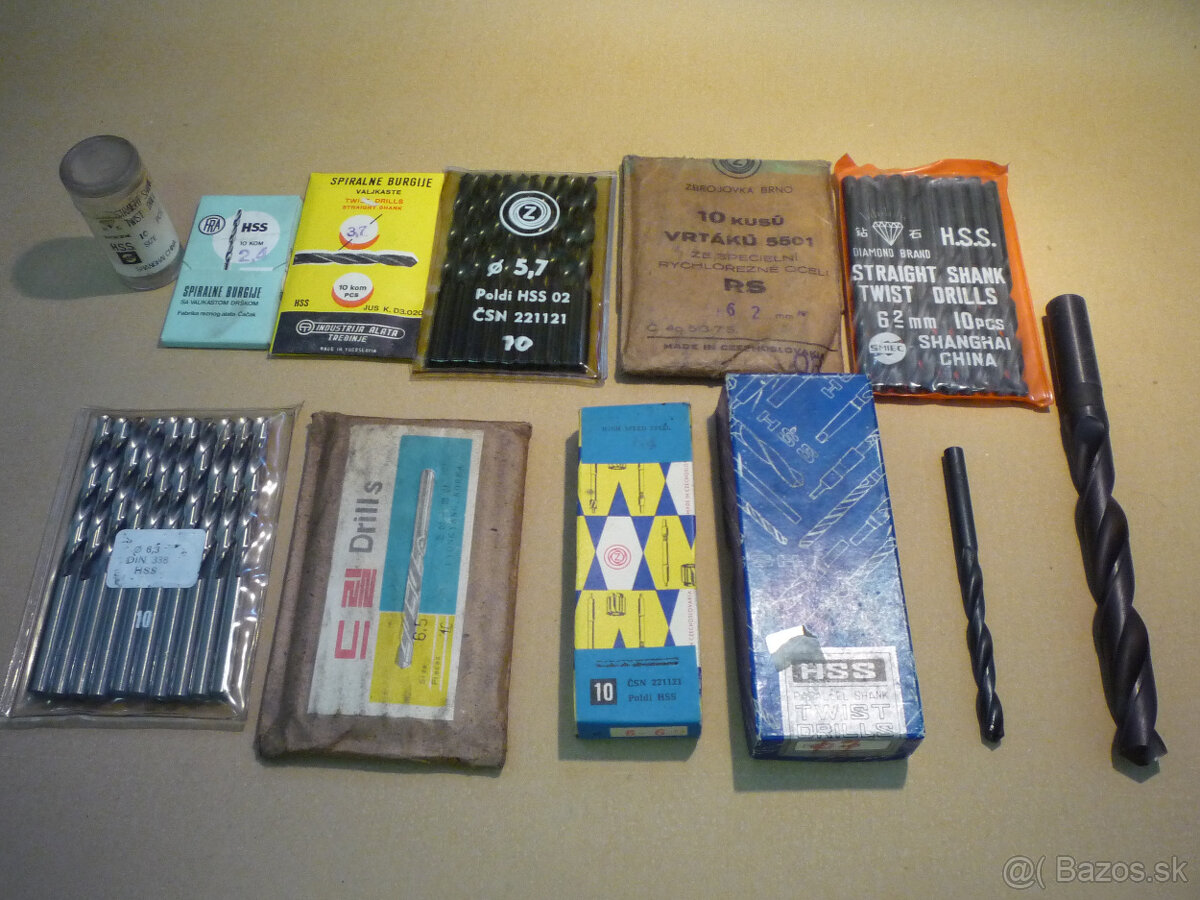 Predám valcové vrtáky -2