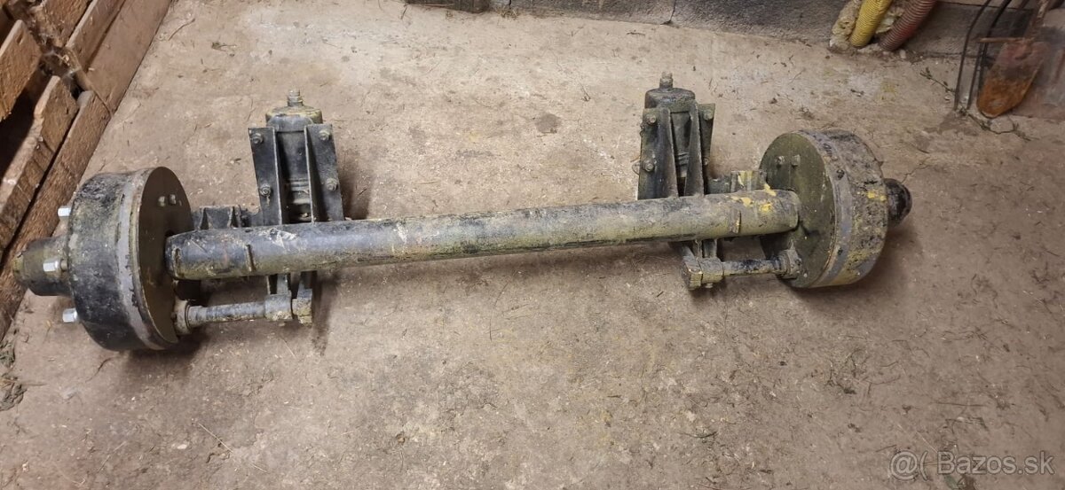 Náprava na vlečkou 7t