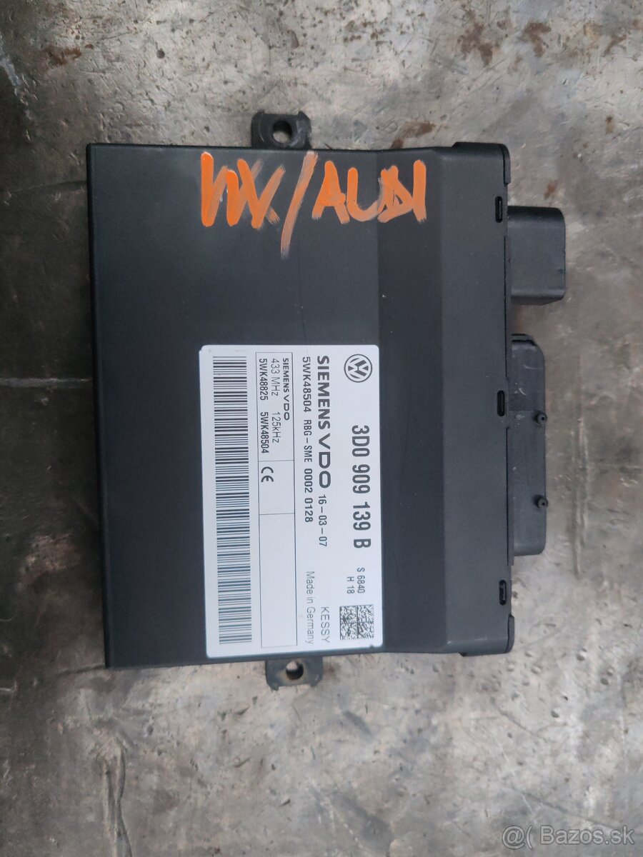 3D0909139B riadiaca jednotka KESSY VW