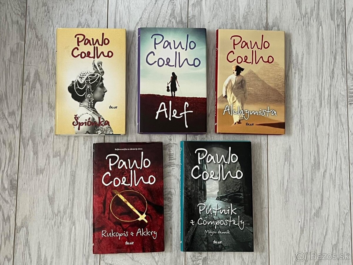 Paulo Coelho – knihy na predaj