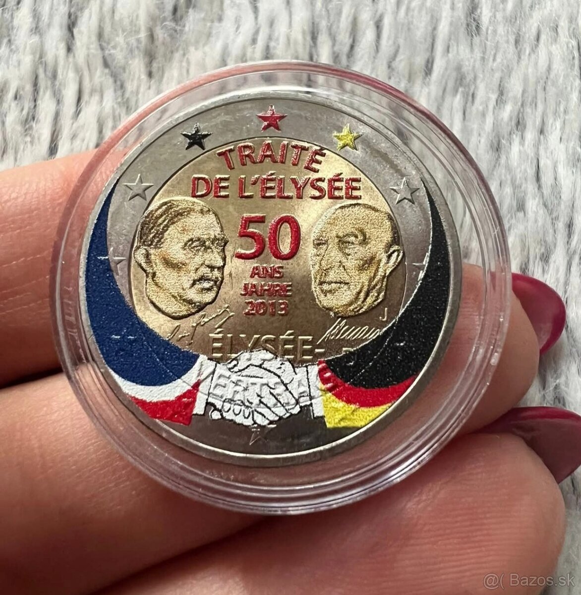 2€ 2013 Elyzejska zmluva farebná