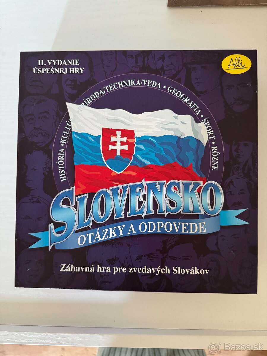 Spoločenská stolová hra Slovensko