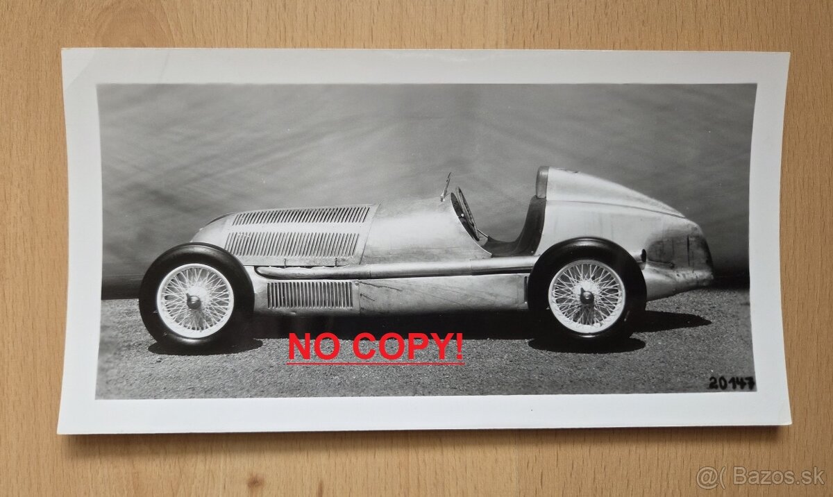 Mercedes W 25 1934 originální Werk/Press Foto