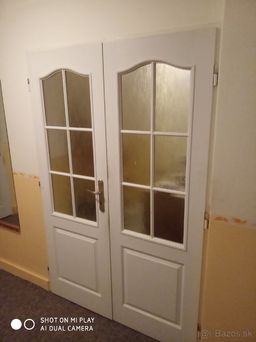 Predám použité interiérové dvojité dvere