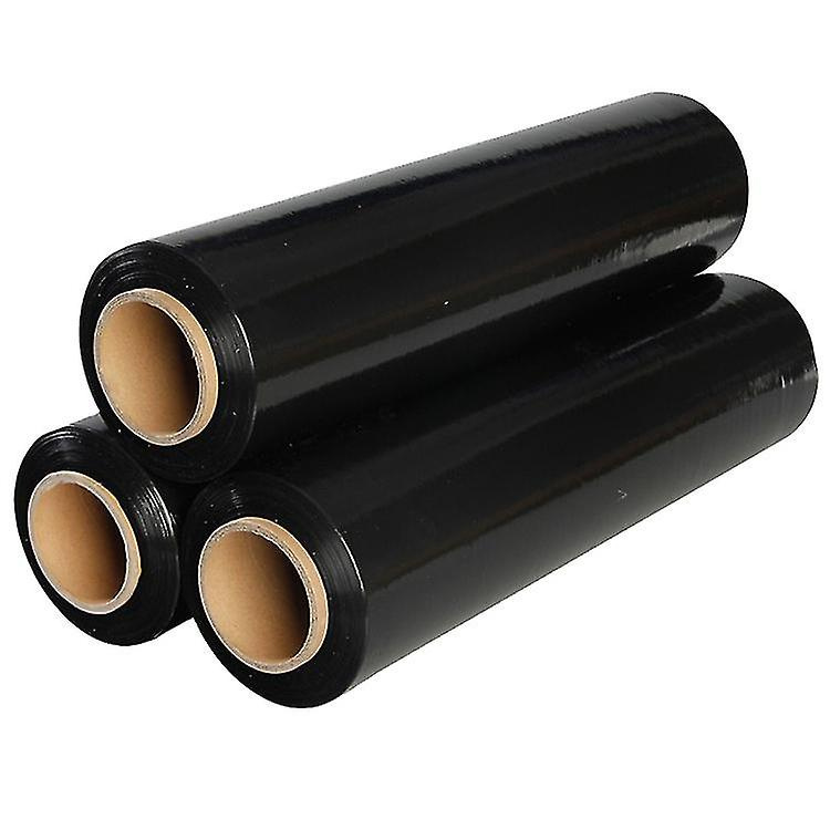 Čierna Stretch strečová fólia velké balenie 3kg - 50cm -300m