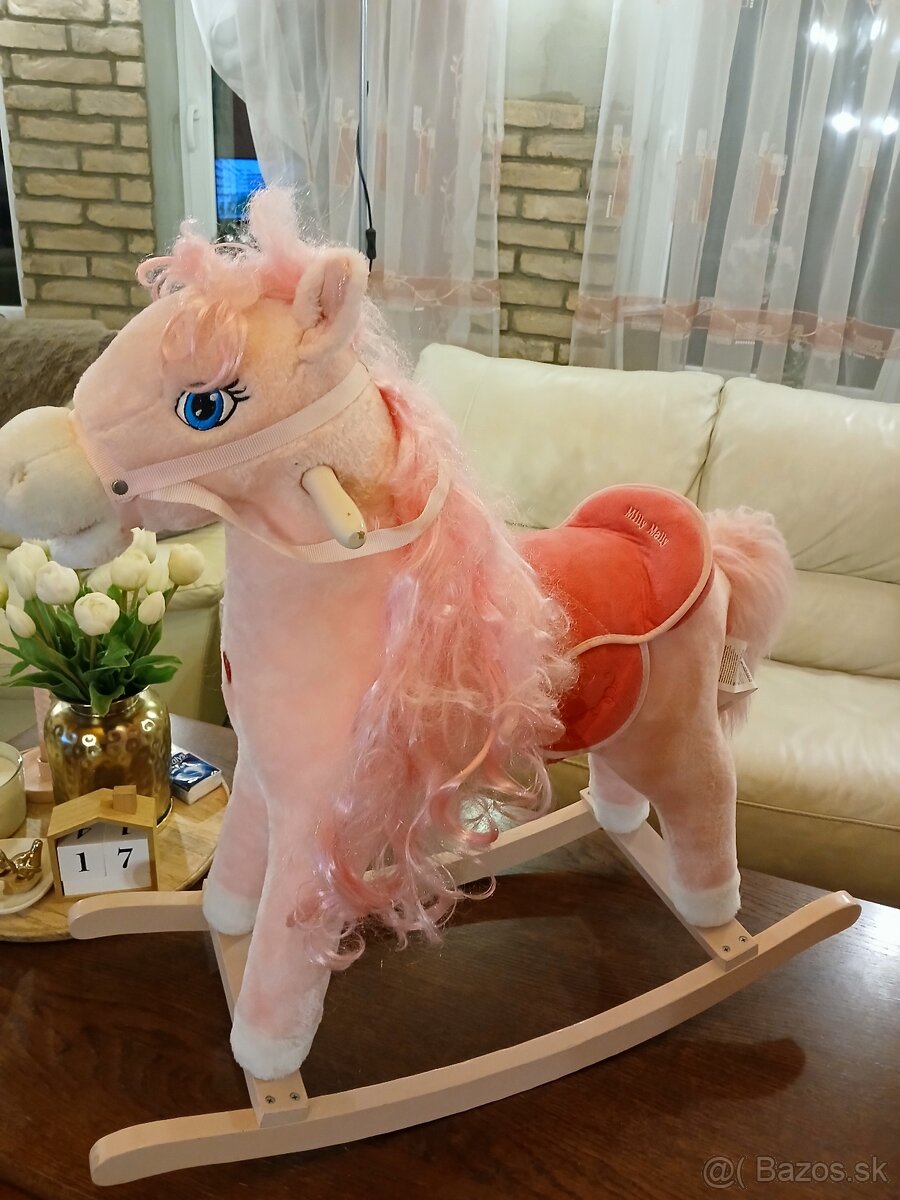 Hupaci konik Milly Mally Princess pink